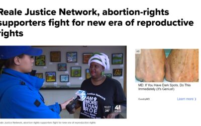 Reale Justice Network, abortion-rights supporters fight for new era of reproductive rights